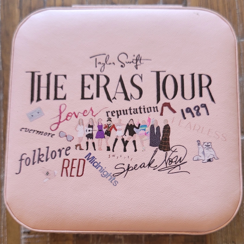 Taylor Swift Pink The Eras Tour Storage/Jewelry Case